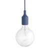 Muuto E27 Lampa Żarówka LED Jasnoniebieska